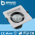 Hochleistungs-hohe Helligkeit Quadratische weiße Großhandels-IP44 50W COB Downlight